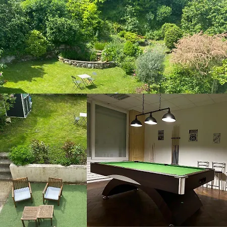 Jaures 99 - 2 Chambres Salle De Billard Et Jardin *